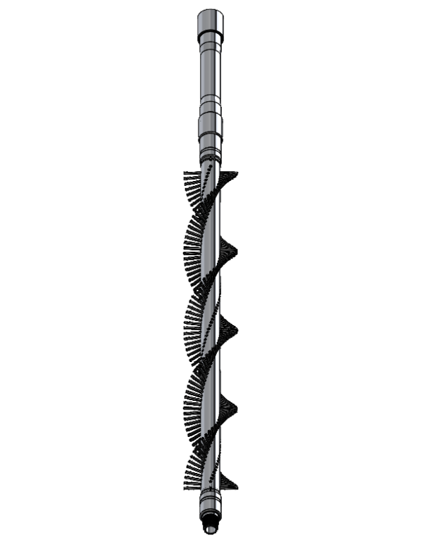Hi-Fold Rotation Spiral Casing Brush